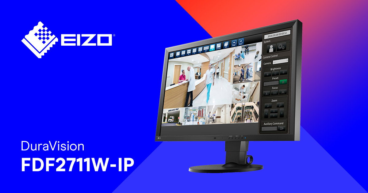 EIZO DuraVision FDF2711W-IP 本体 DuraVision FDF2711W-IP | IP Decoder Monitor