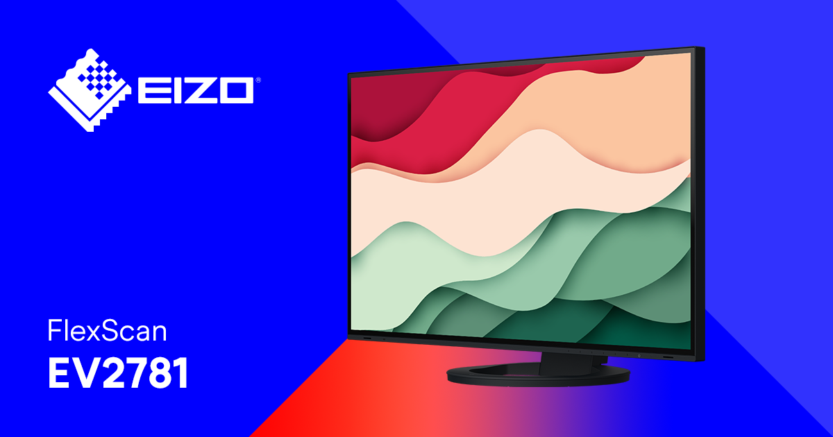 FlexScan EV2781 Kantoormonitor met USB-C en